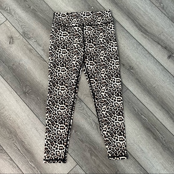 Zyia brilliant scrunchy leopard high rise leggings 6-8 - Picture 2 of 9